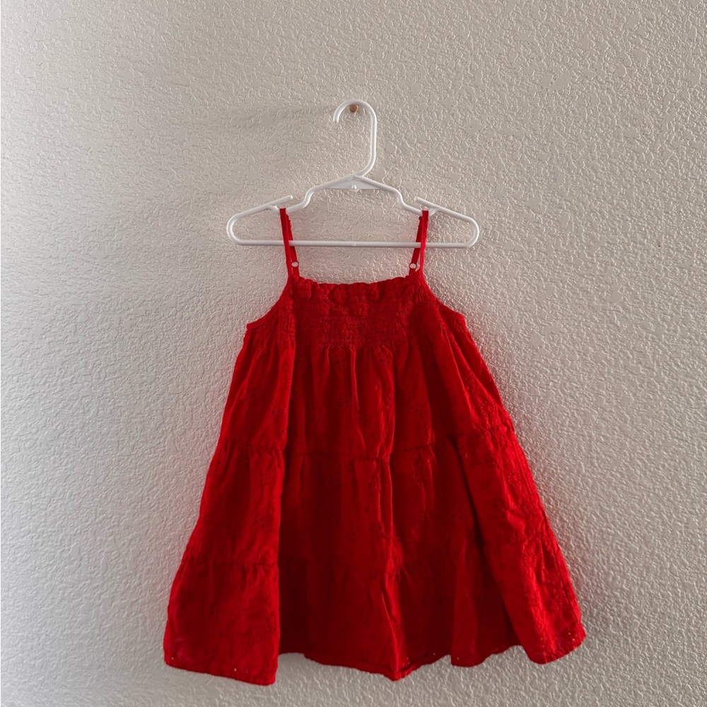 Red Strappy Dress